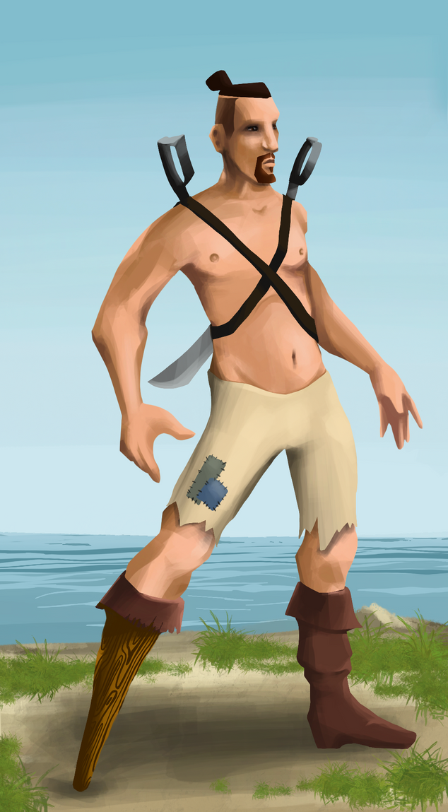 AlgoSeas Pirate #4540 NFT on Algorand