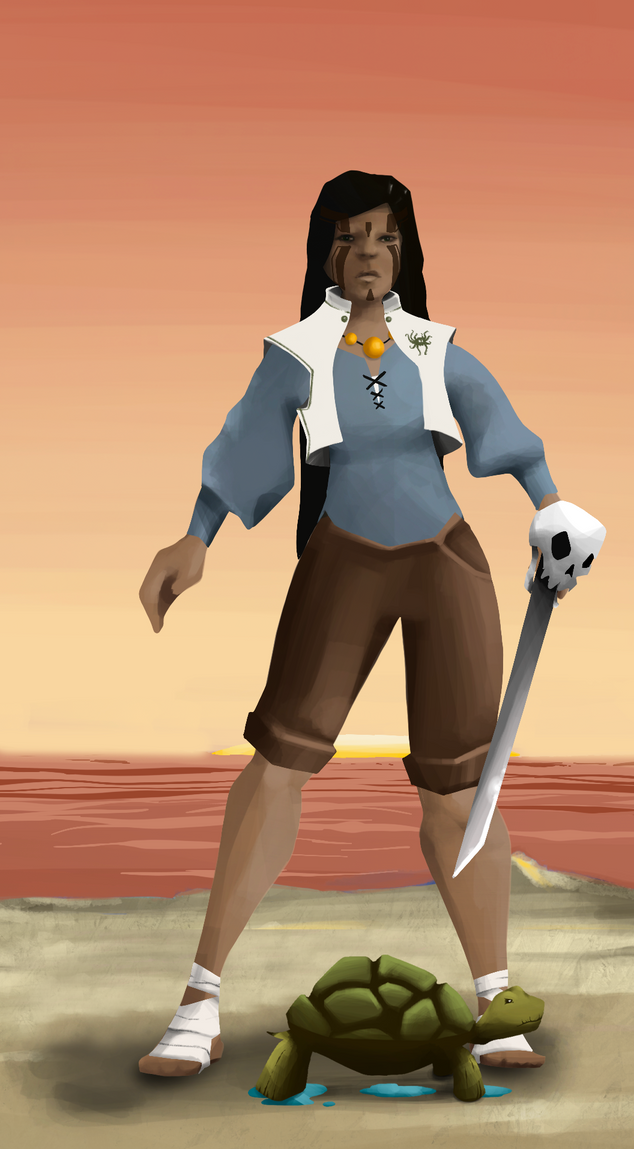 AlgoSeas Pirate #4548 NFT on Algorand