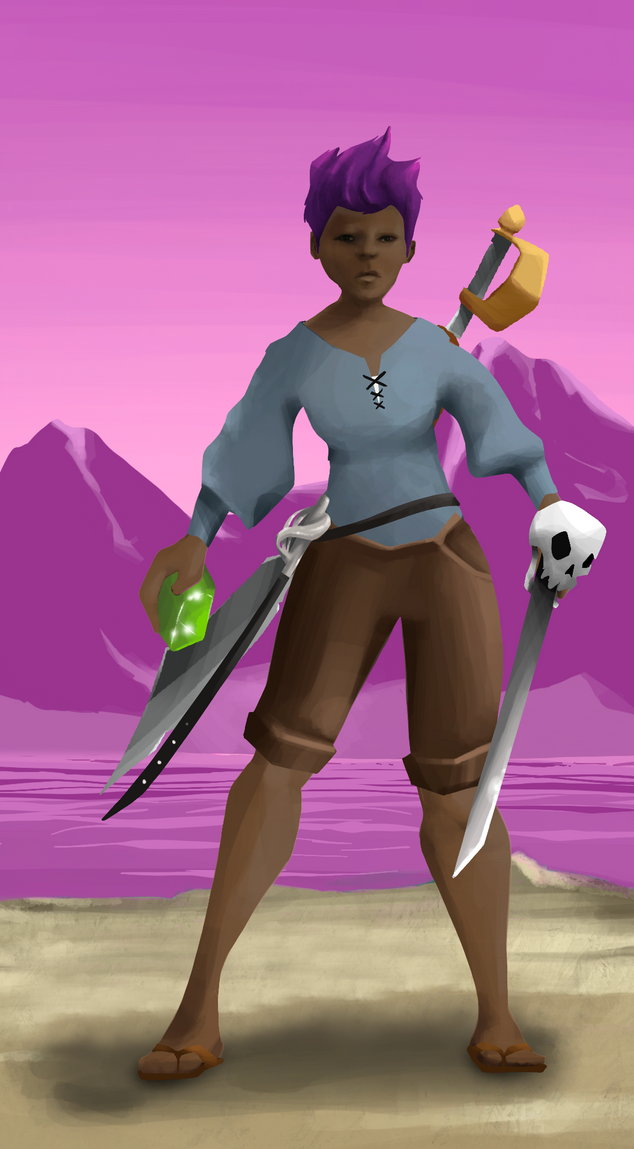 AlgoSeas Pirate #4565 NFT on Algorand