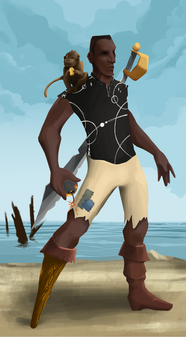 AlgoSeas Pirate #4575 NFT on Algorand