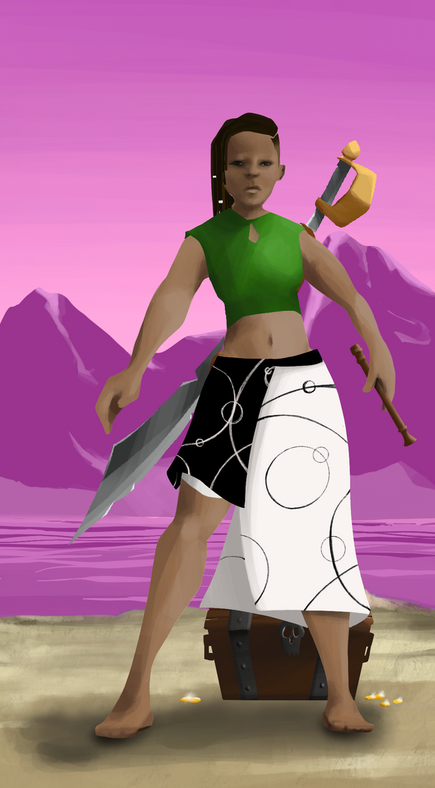 AlgoSeas Pirate #4581 NFT on Algorand