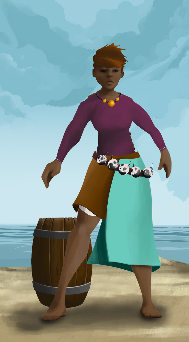 AlgoSeas Pirate #4649 NFT on Algorand