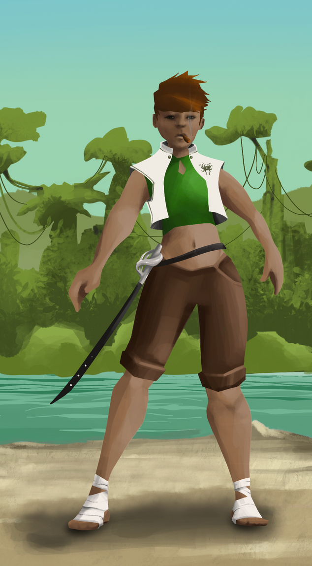 AlgoSeas Pirate #465 NFT on Algorand