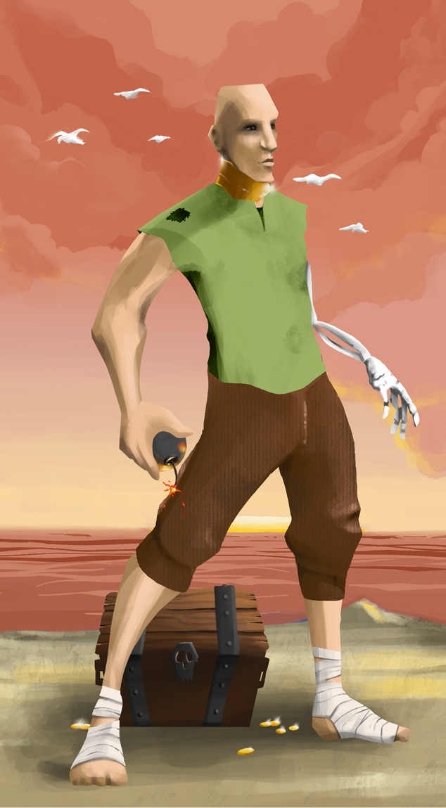 AlgoSeas Pirate #4661 NFT on Algorand