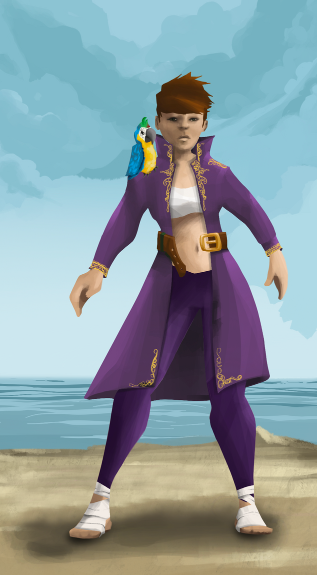 AlgoSeas Pirate #4704 NFT on Algorand