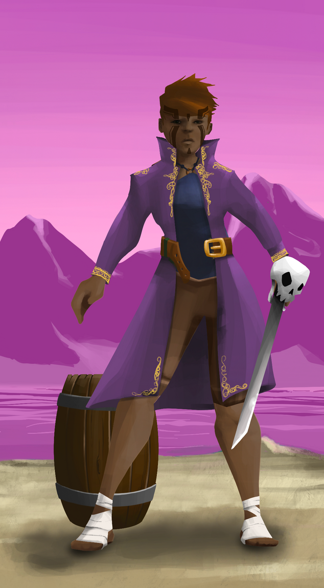 AlgoSeas Pirate #4711 NFT on Algorand