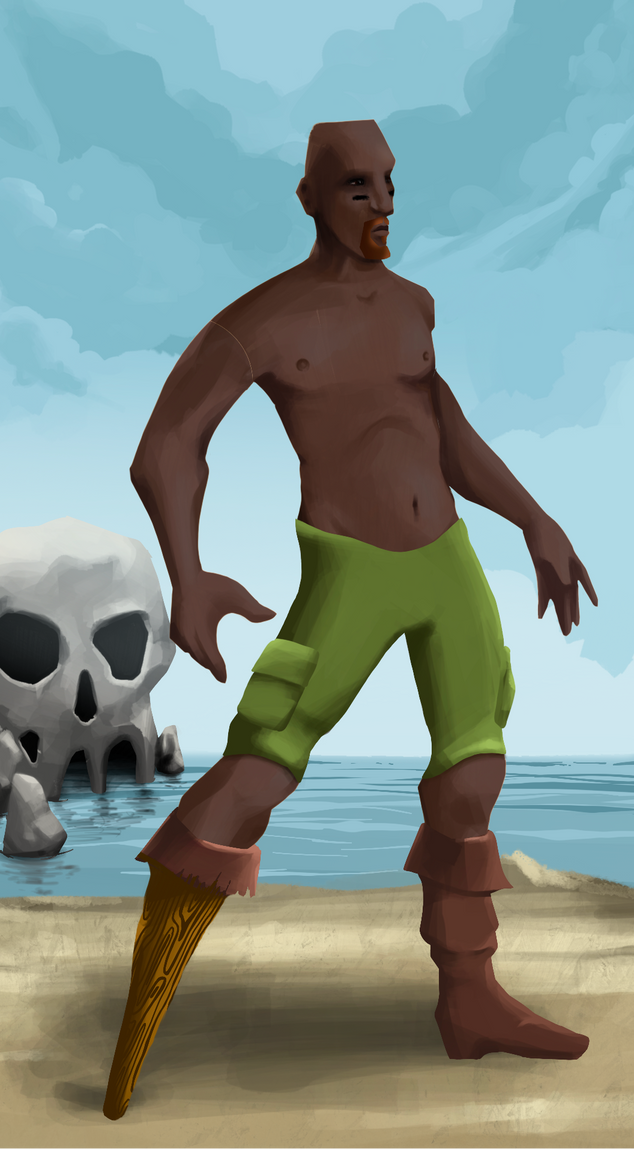 AlgoSeas Pirate #4724 NFT on Algorand