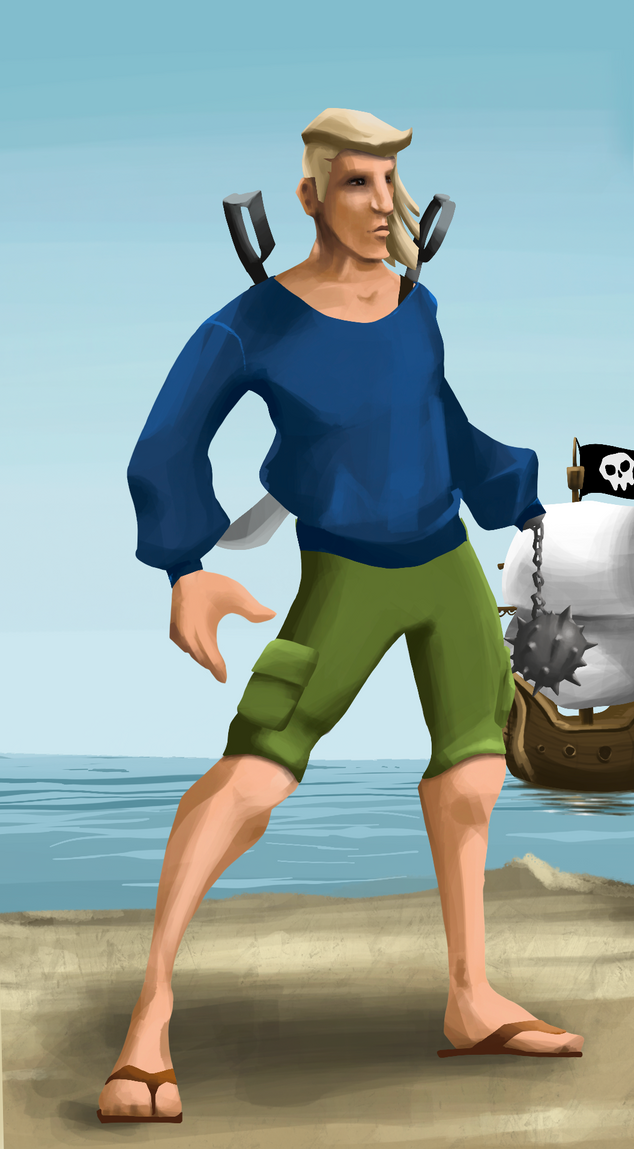 AlgoSeas Pirate #4729 NFT on Algorand