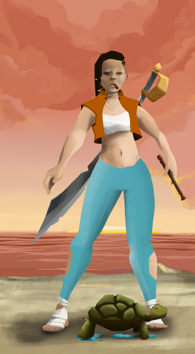 AlgoSeas Pirate #4746 NFT on Algorand