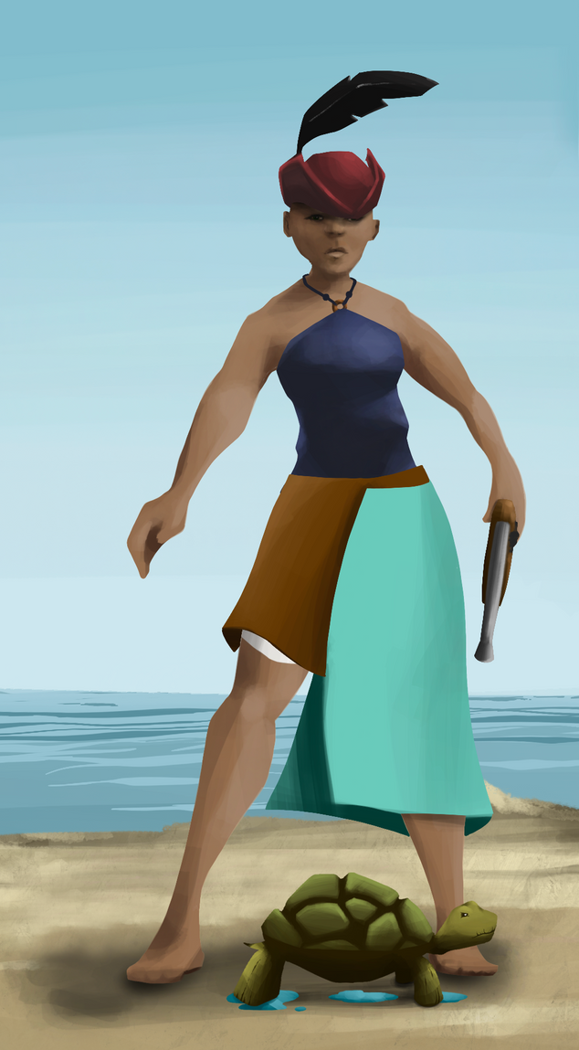 AlgoSeas Pirate #4751 NFT on Algorand