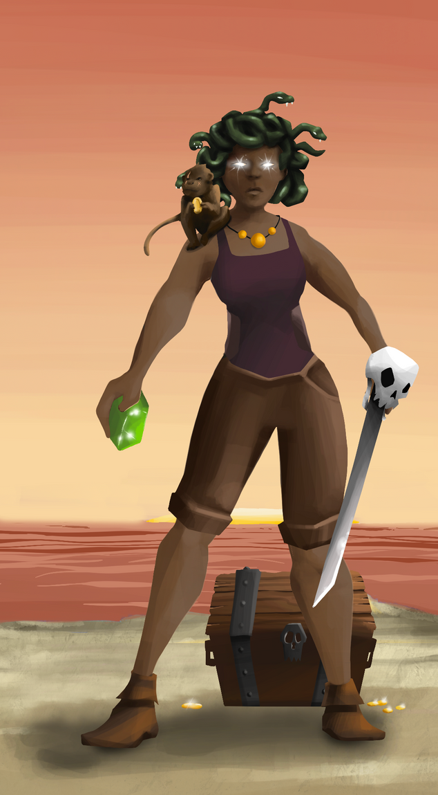 AlgoSeas Pirate #4767 NFT on Algorand