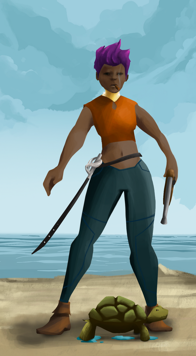 AlgoSeas Pirate #4785 NFT on Algorand