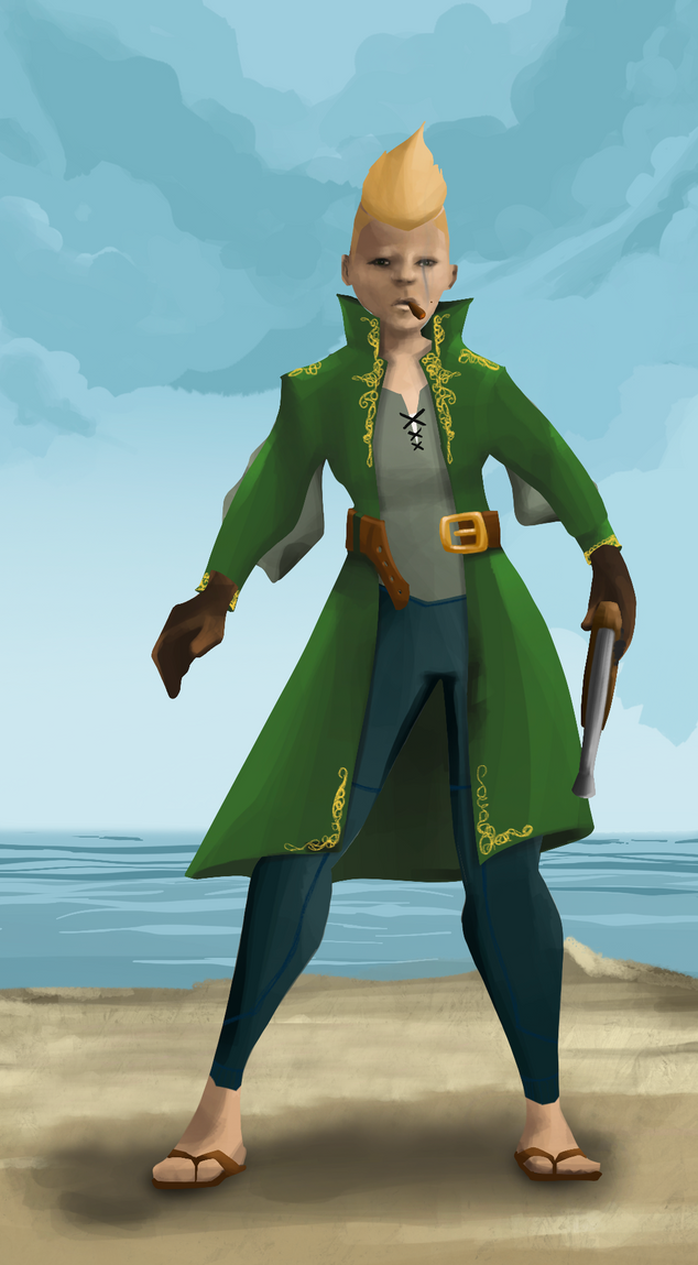 AlgoSeas Pirate #4789 NFT on Algorand