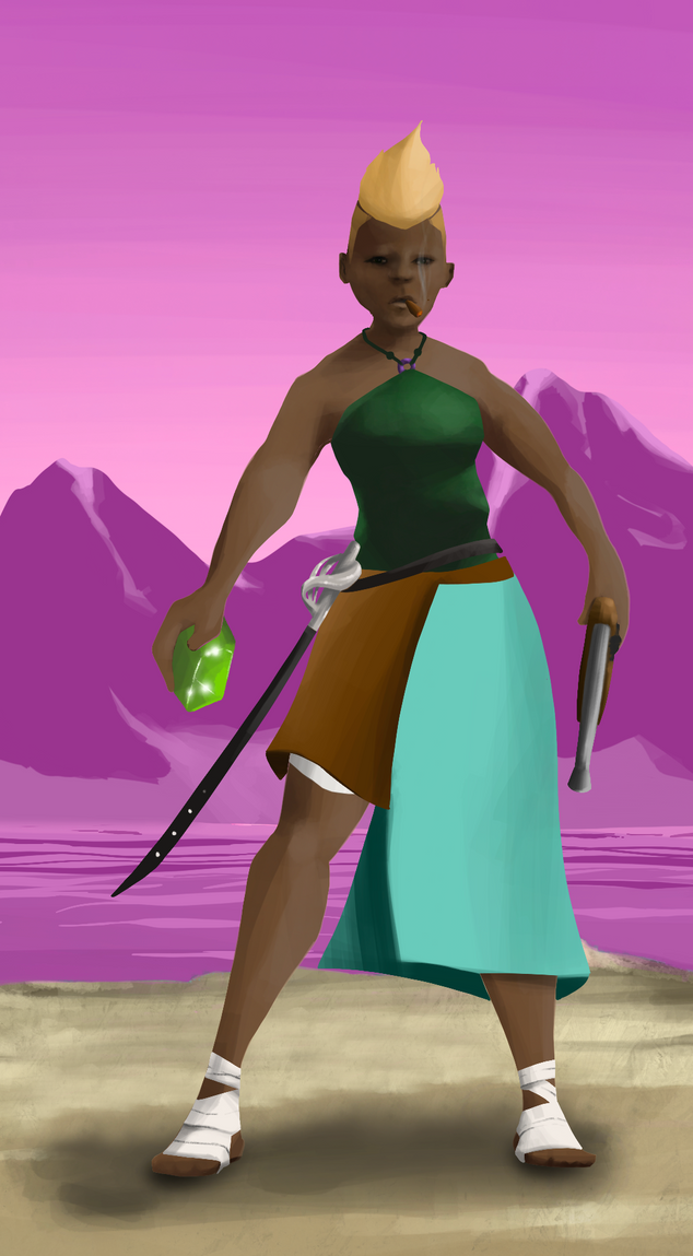 AlgoSeas Pirate #4796 NFT on Algorand