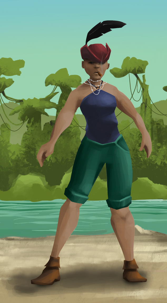 AlgoSeas Pirate #4799 NFT on Algorand