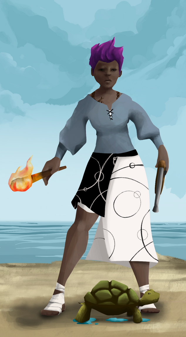 AlgoSeas Pirate #4806 NFT on Algorand