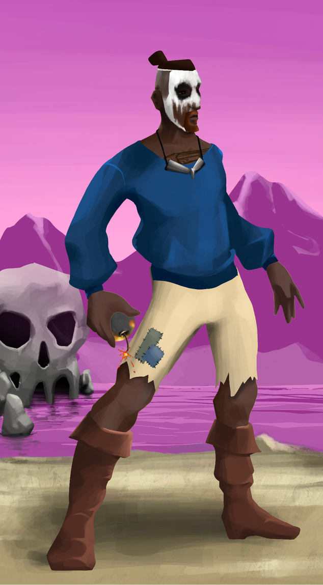 AlgoSeas Pirate #4812 NFT on Algorand