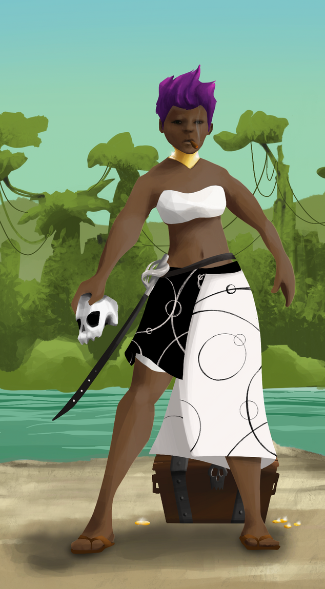 AlgoSeas Pirate #4832 NFT on Algorand