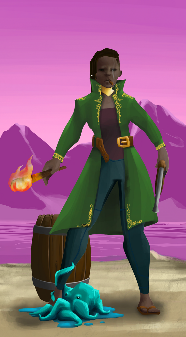 AlgoSeas Pirate #4834 NFT on Algorand