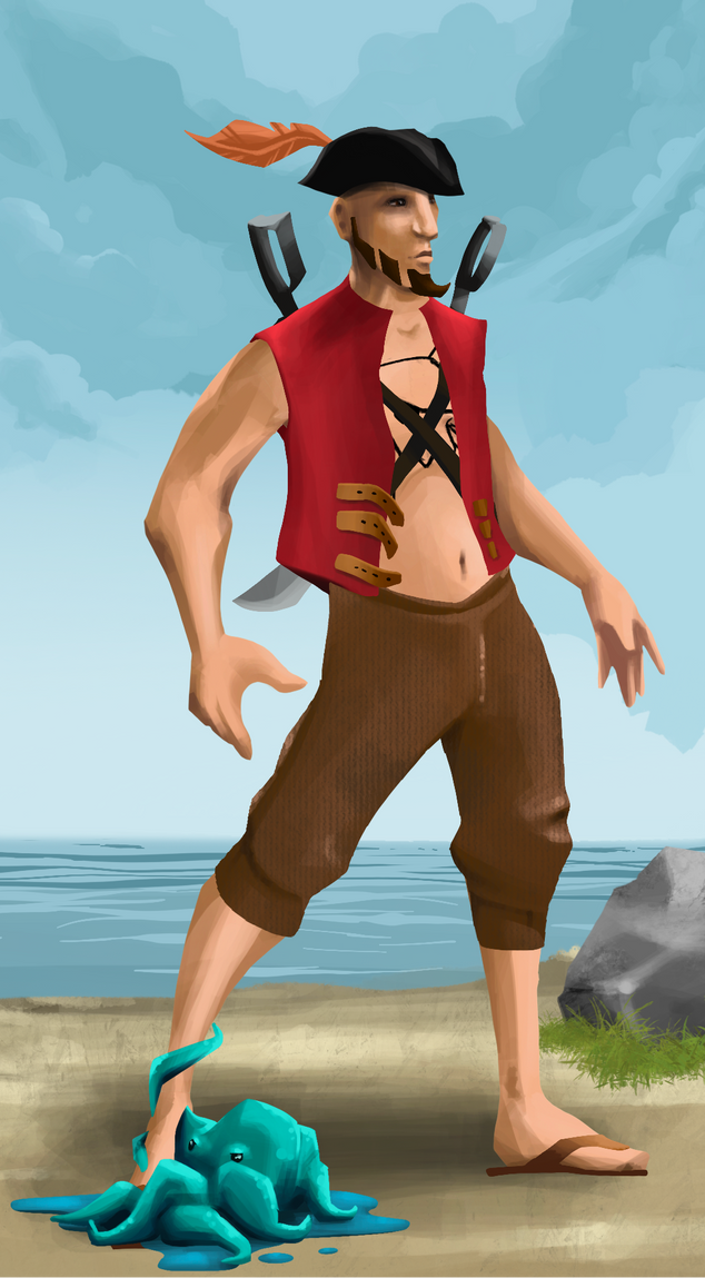 AlgoSeas Pirate #4848 NFT on Algorand