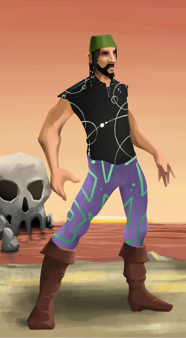 AlgoSeas Pirate #4849 NFT on Algorand