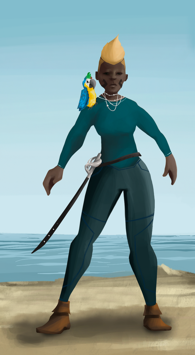 AlgoSeas Pirate #4862 NFT on Algorand