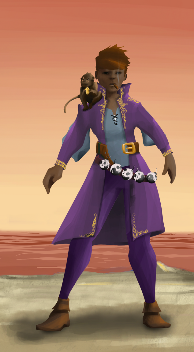 AlgoSeas Pirate #4884 NFT on Algorand