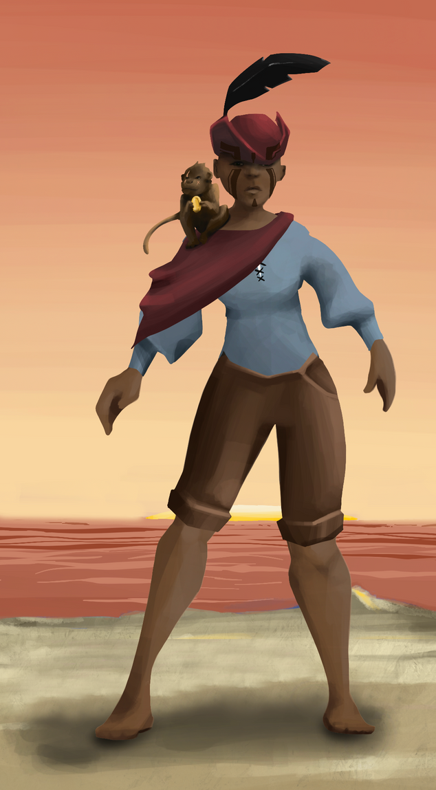 AlgoSeas Pirate #4888 NFT on Algorand