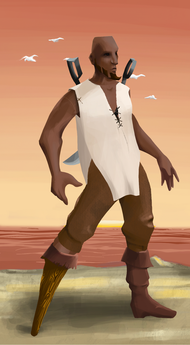 AlgoSeas Pirate #4896 NFT on Algorand