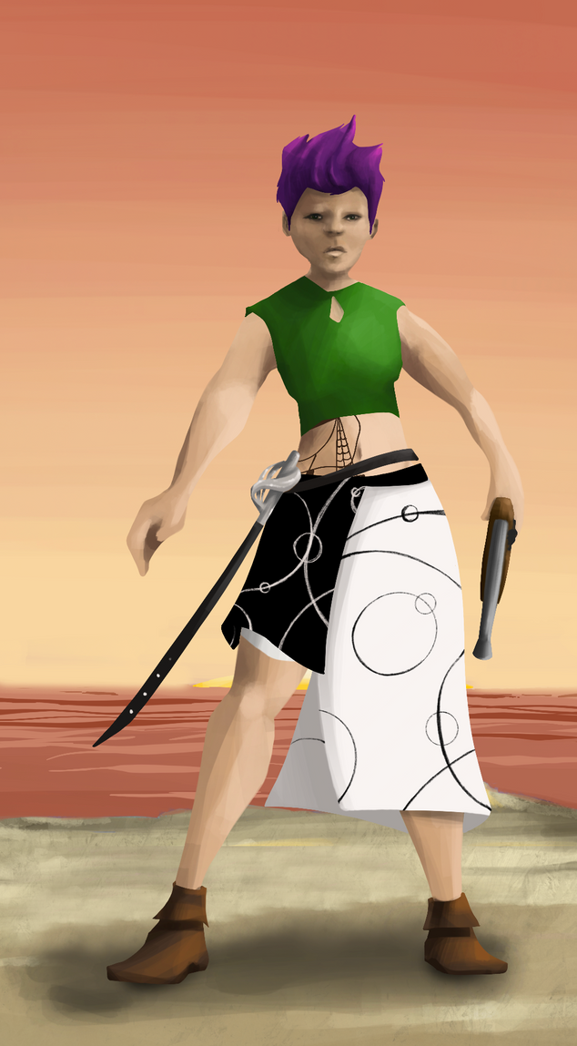 AlgoSeas Pirate #4910 NFT on Algorand