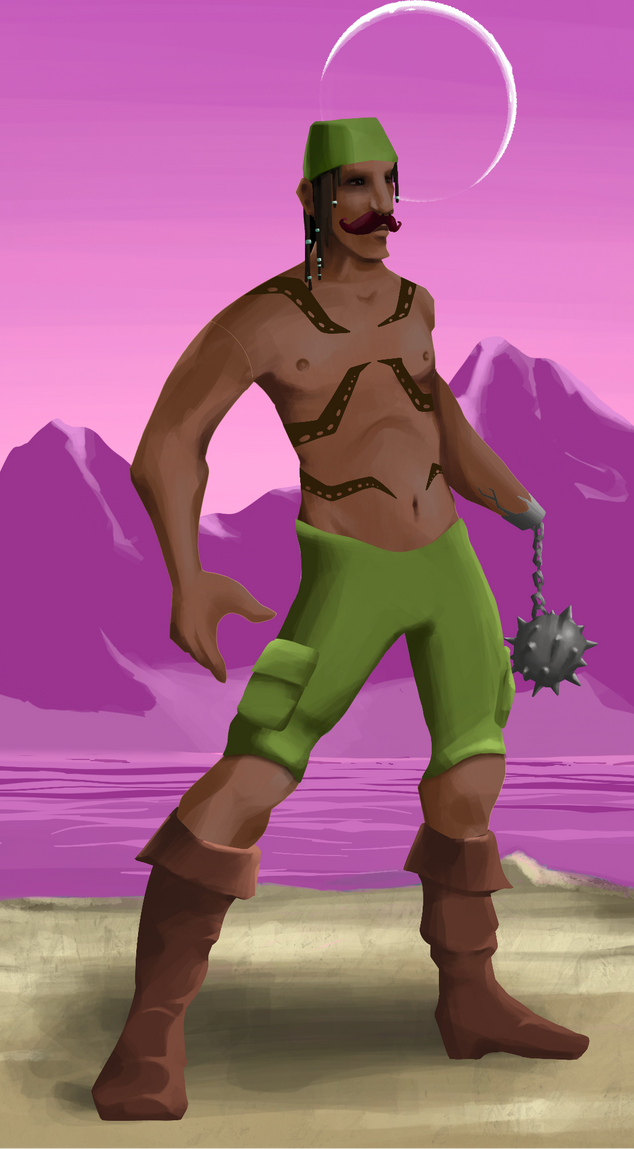 AlgoSeas Pirate #4925 NFT on Algorand