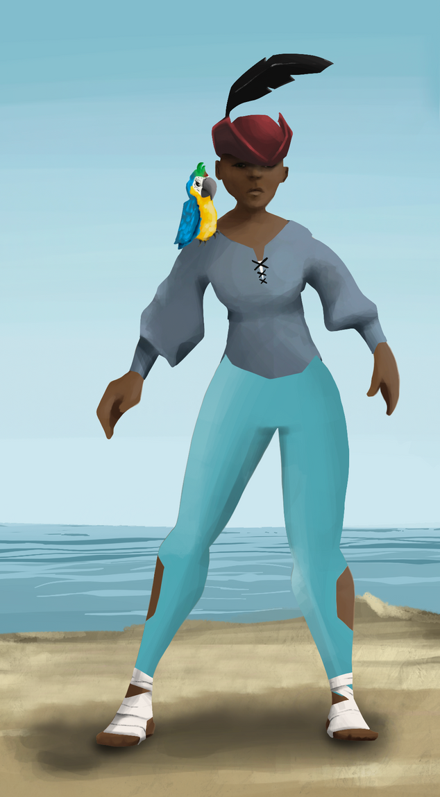 AlgoSeas Pirate #4942 NFT on Algorand