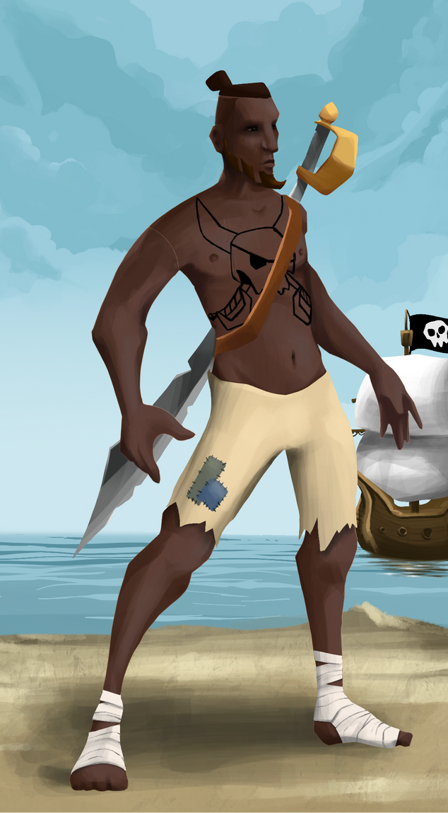 AlgoSeas Pirate #4951 NFT on Algorand