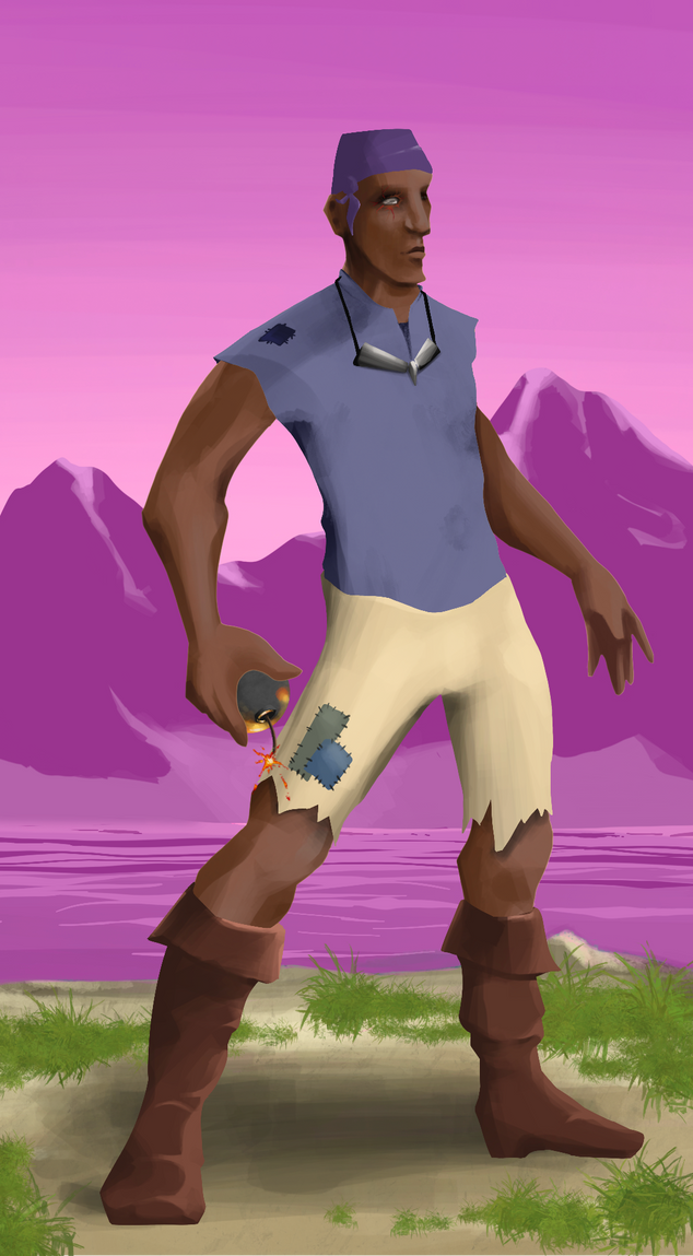 AlgoSeas Pirate #4966 NFT on Algorand