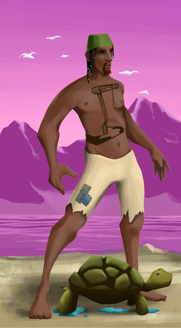 AlgoSeas Pirate #4973 NFT on Algorand