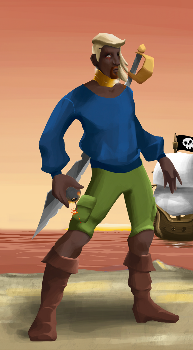 AlgoSeas Pirate #4999 NFT on Algorand