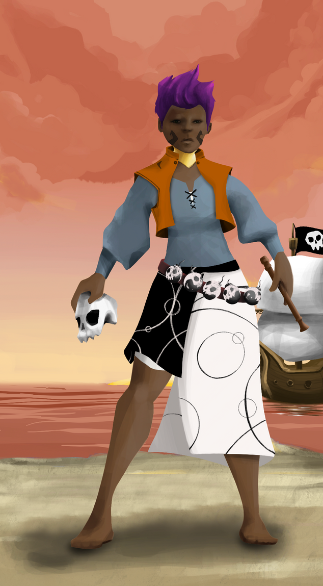 AlgoSeas Pirate #5004 NFT on Algorand