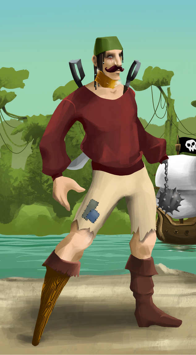 AlgoSeas Pirate #5005 NFT on Algorand