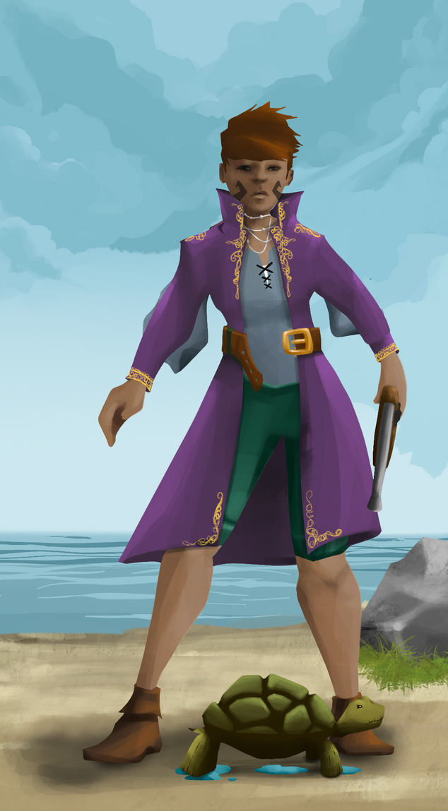 AlgoSeas Pirate #5030 NFT on Algorand