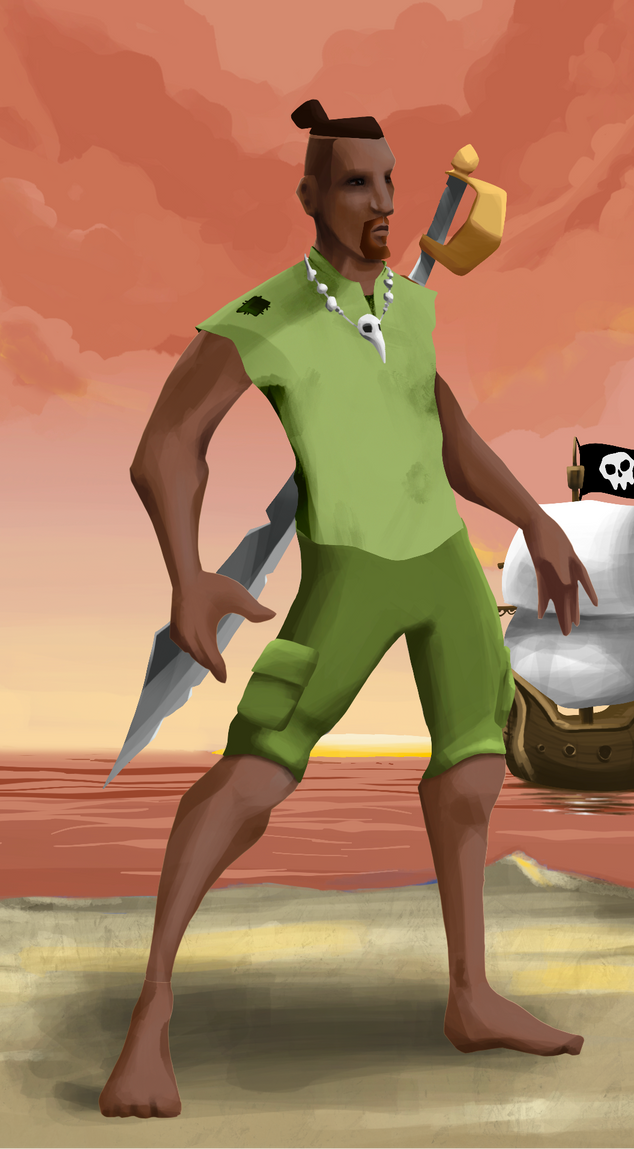 AlgoSeas Pirate #5031 NFT on Algorand