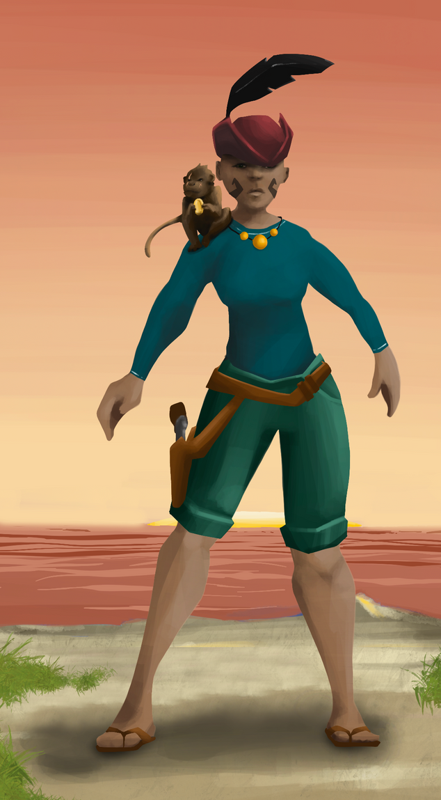 AlgoSeas Pirate #5077 NFT on Algorand