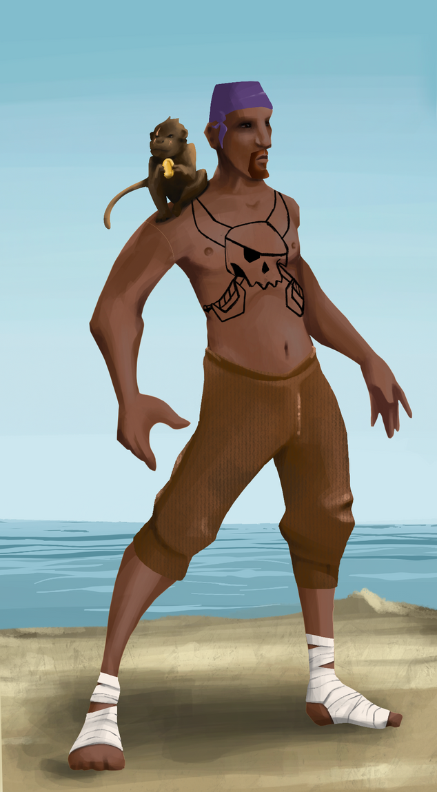 AlgoSeas Pirate #5095 NFT on Algorand