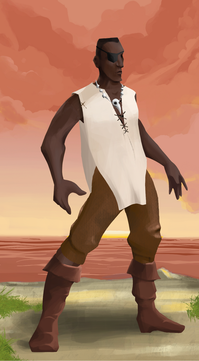 AlgoSeas Pirate #5147 NFT on Algorand