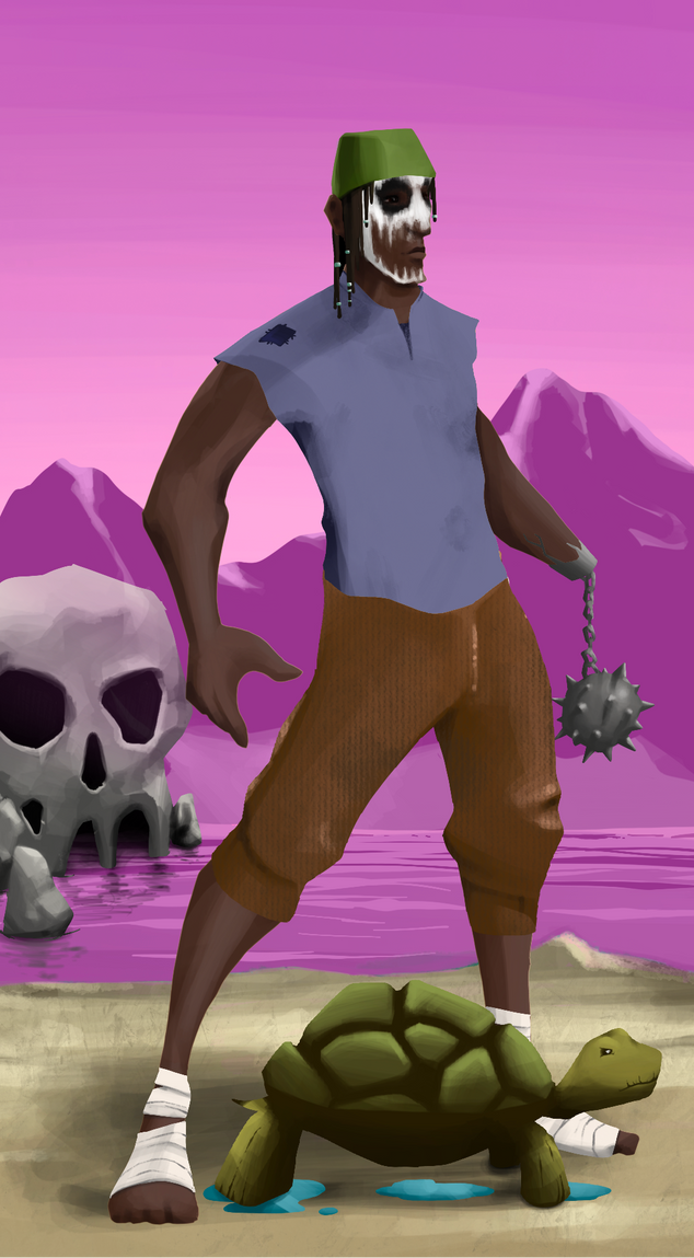 AlgoSeas Pirate #5190 NFT on Algorand