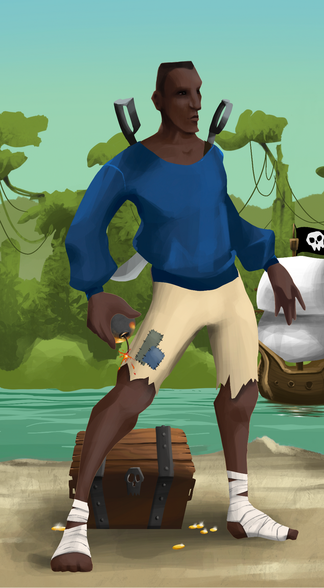 AlgoSeas Pirate #5193 NFT on Algorand