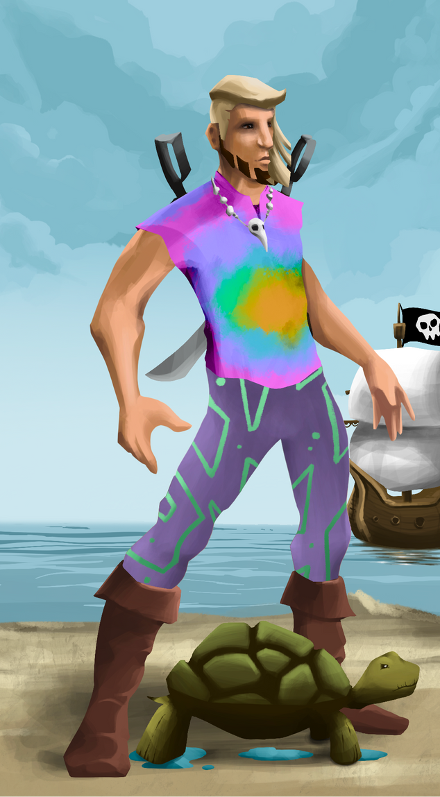 AlgoSeas Pirate #5196 NFT on Algorand