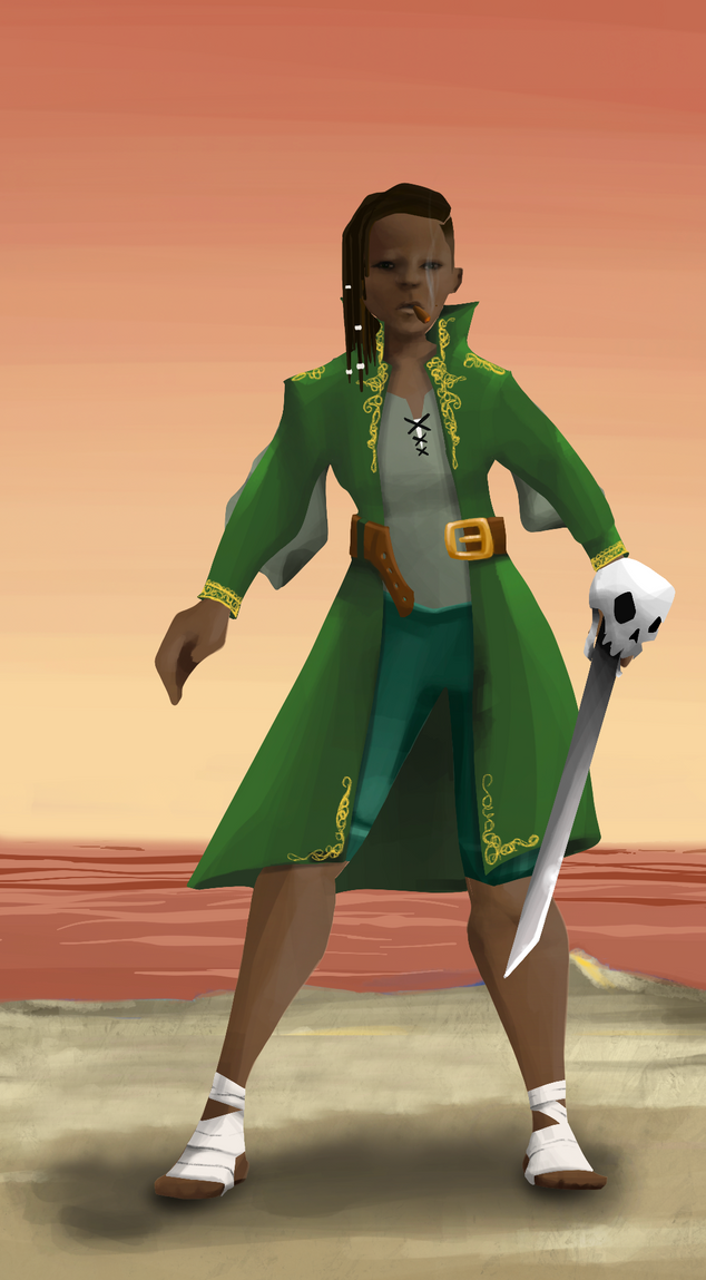 AlgoSeas Pirate #5235 NFT on Algorand