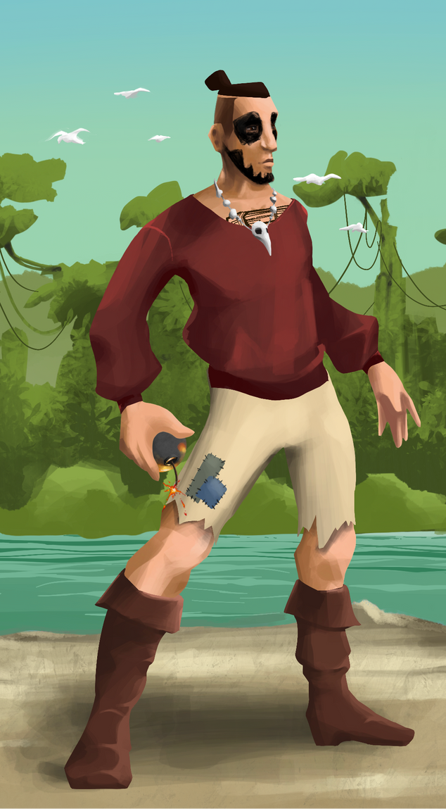 AlgoSeas Pirate #5236 NFT on Algorand