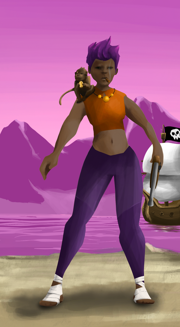 AlgoSeas Pirate #5310 NFT on Algorand