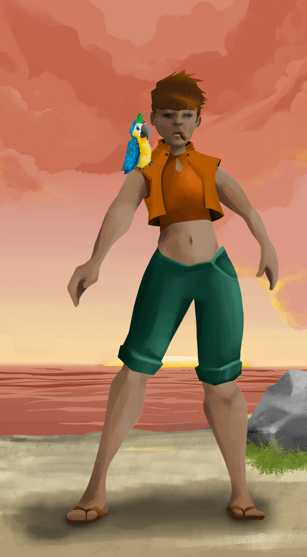 AlgoSeas Pirate #5358 NFT on Algorand